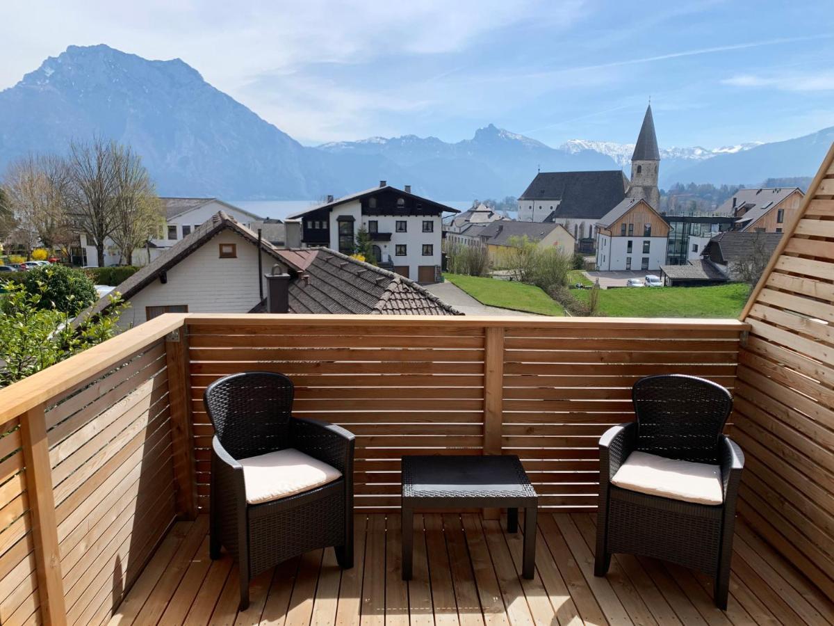 Traum Panorama Apartment Mit Berg & Seeblick Altmünster Exteriör bild