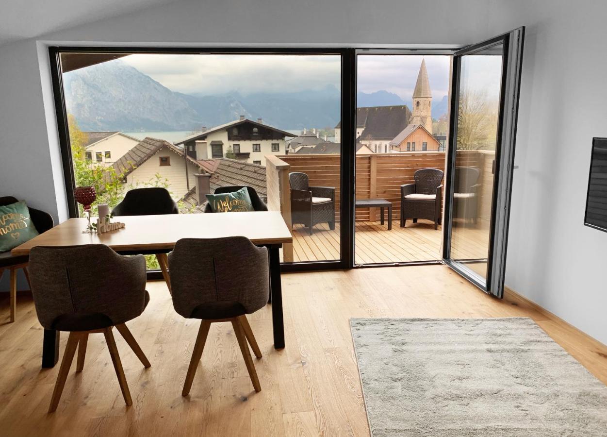 Traum Panorama Apartment Mit Berg & Seeblick Altmünster Exteriör bild