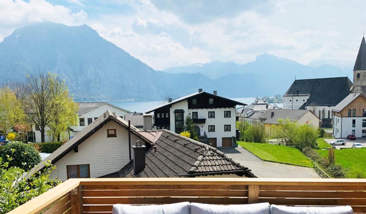 Traum Panorama Apartment Mit Berg & Seeblick Altmünster Exteriör bild